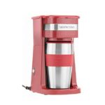 Ultimate 2-In-1 Single Cup Coffee Maker & 14oz Travel Mug Combo