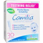 Boiron Camilia Teething Relief 30 Single Liquid Doses .034 fl oz