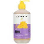 Alaffia Kids Shampoo & Body Wash Lemon Lavender 16 fl oz 476 ml