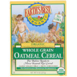 Earth's Best Organic Whole Grain Oatmeal Cereal 8 oz 227 g