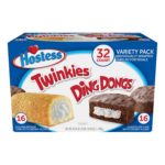Hostess Twinkies And Ding Dongs Variety Pack 1.31oz,32pk