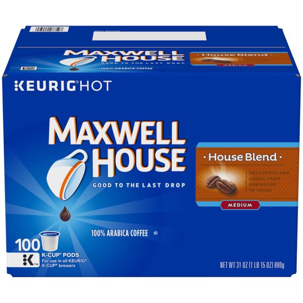 Maxwell House House Blend K-Cup Coffee Pods 100 ct