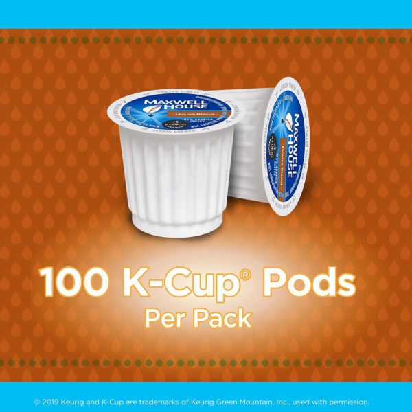 Maxwell House House Blend K-Cup Coffee Pods 100 ct - Image 2