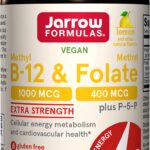 Jarrow Formulas Methyl B-12 & Methyl Folate 100 tabs