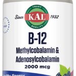 KAL B-12 2,000 mcg Dual Source Berry 60 tabs